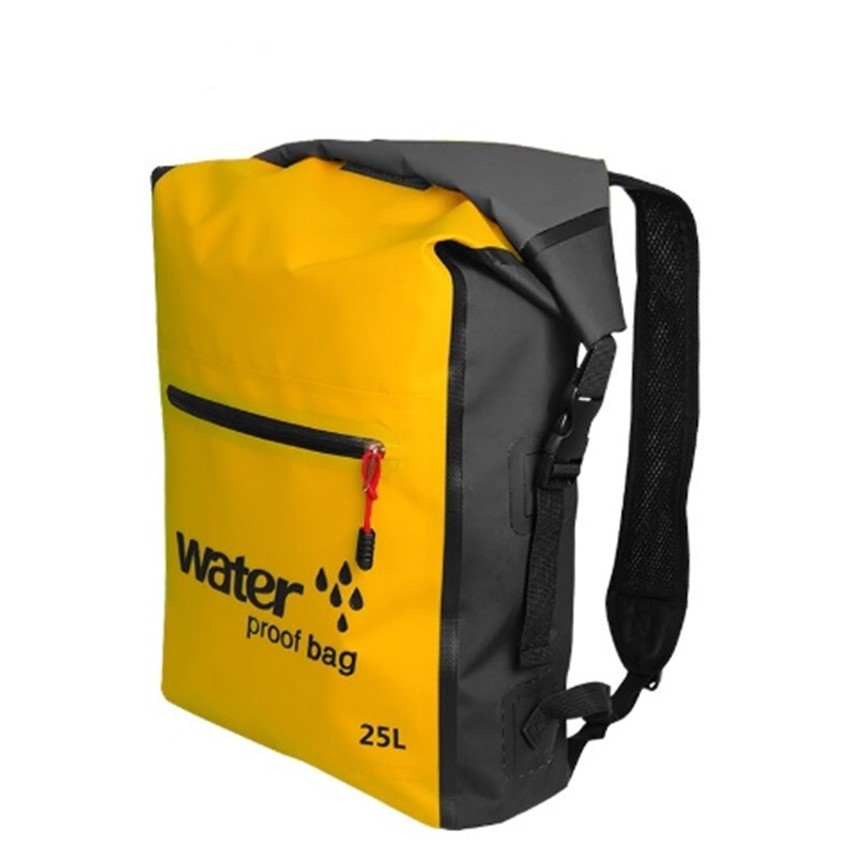 Waterproof Back bag - YELLOW